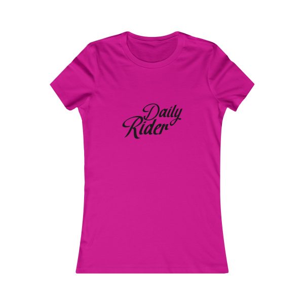 Daily Rider Quote Saying Womens Favorite Tee Adventure Getting Dirty Horse