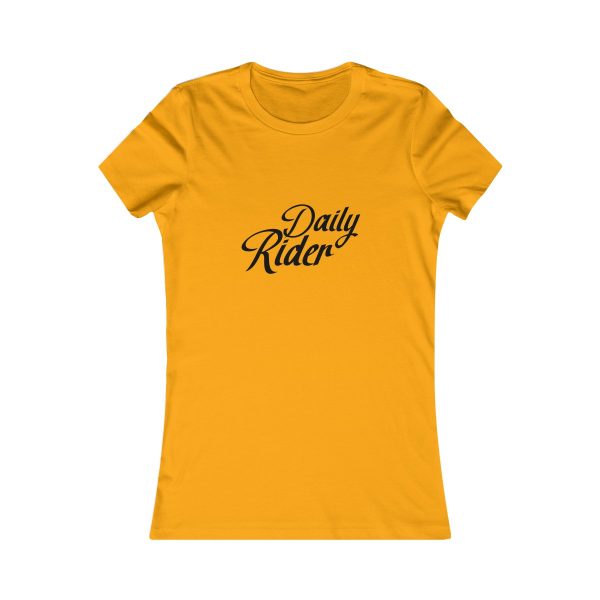Daily Rider Quote Saying Womens Favorite Tee Adventure Getting Dirty Horse - Image 3
