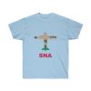 California Santa Ana John Wayne Airport Orange County Airport SNA Ultra Cotton Tee T-Shirt Airplane California Flag - Image 7