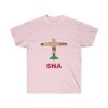 California Santa Ana John Wayne Airport Orange County Airport SNA Ultra Cotton Tee T-Shirt Airplane California Flag - Image 9