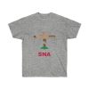 California Santa Ana John Wayne Airport Orange County Airport SNA Ultra Cotton Tee T-Shirt Airplane California Flag