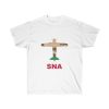 California Santa Ana John Wayne Airport Orange County Airport SNA Ultra Cotton Tee T-Shirt Airplane California Flag - Image 2