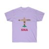 California Santa Ana John Wayne Airport Orange County Airport SNA Ultra Cotton Tee T-Shirt Airplane California Flag - Image 8