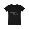 Highly Favored Quote Womens The Boyfriend Tee Special - Image 2