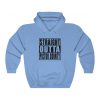 Straight Outta Pictou County Black Logo Unisex Heavy Blend Hooded Sweatshirt - Image 8