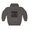 Straight Outta Pictou County Black Logo Unisex Heavy Blend Hooded Sweatshirt - Image 5