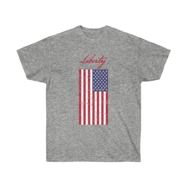 Liberty vs Tyranny Which Do You Choose Thin Blue Line Flag Unisex Ultra Cotton Tee T-Shirt