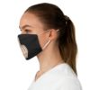 Middle Finger Worst Year Ever Solid Dark Print Fabric Face Mask Virus - Image 4
